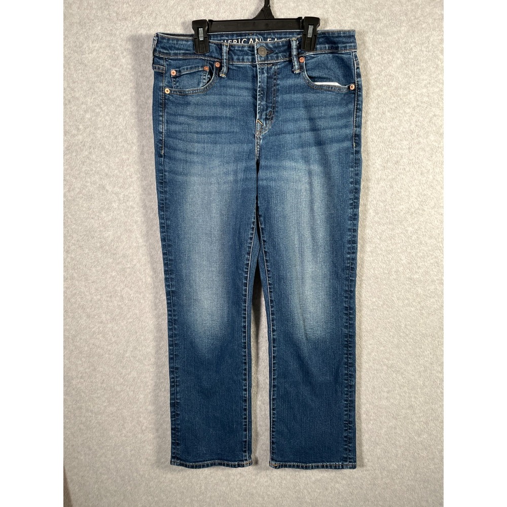 American‎ Eagle Outfitters Original Bootcut Jeans Womens 30x30 Blue Denim Cotton